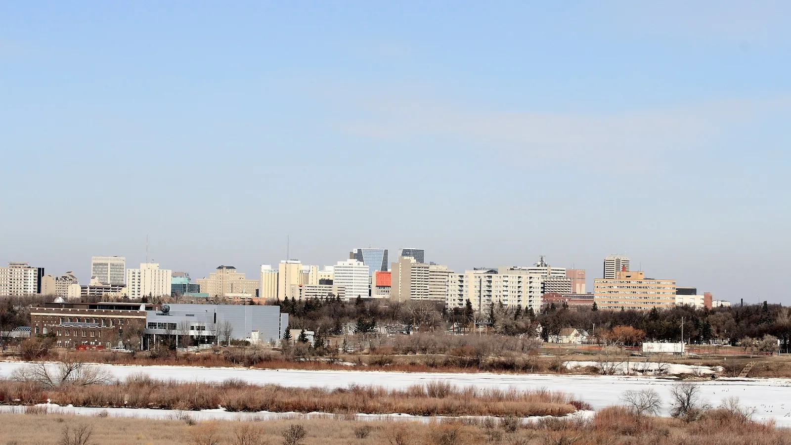 Downtown Regina skyline (file photo, not the scene of the incident).