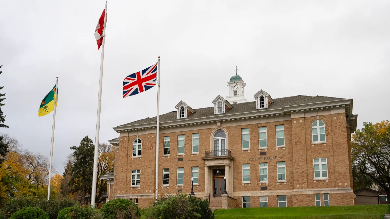 File photo: the Prince Albert Court House, a historic brick courthouse with a clock tower. Not the inquest venue.